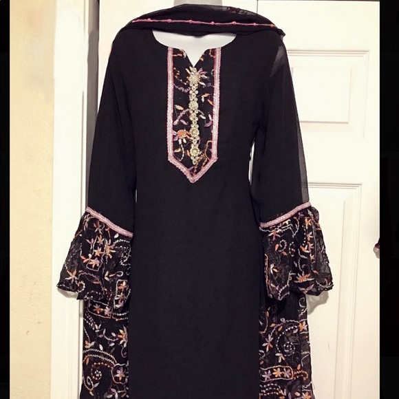 NWT 3pc Shalwar Kameez pakistani dresses indian - Picture 2 of 8